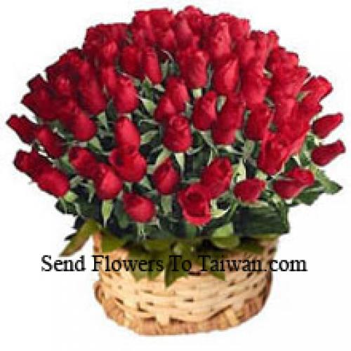 100 Roses Rouges Romantiques